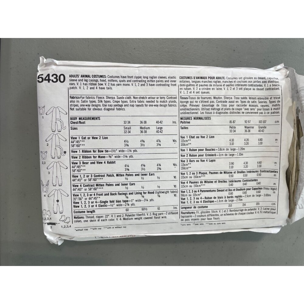 Simplicity 5430 Sewing Pattern Size Small-Large A… - image 3